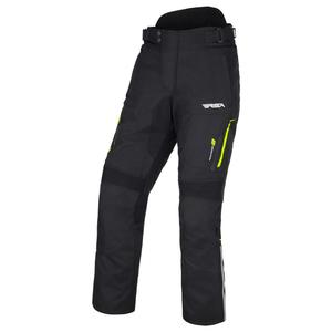 Pantaloni da moto RSA Wasp nero-bianco-giallo fluo 3 - II qualità - II. qualità