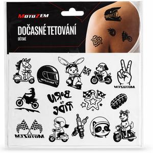 Tatuaggio temporaneo MotoZem per bambini