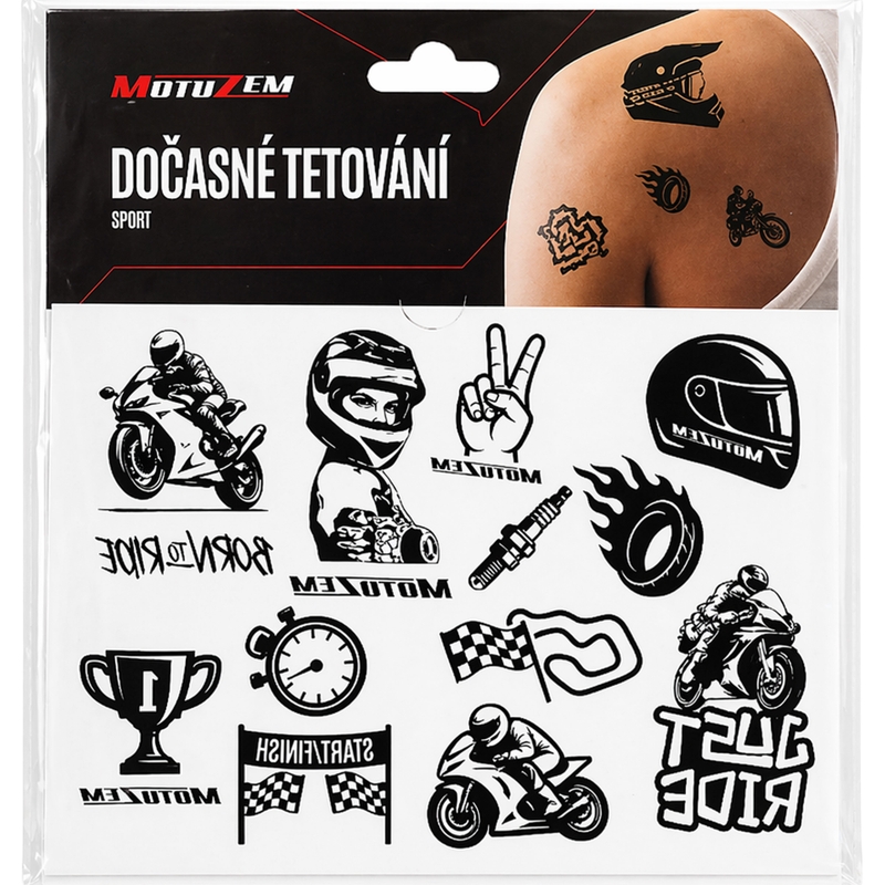 Tatuaggio temporaneo MotoZem Sport