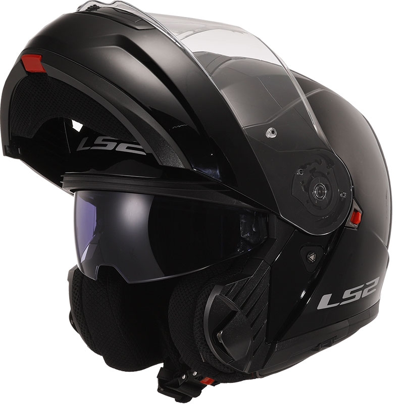 Casco apribile LS2 FF908 Strobe II nero lucido 2 - II qualità - II. qualità