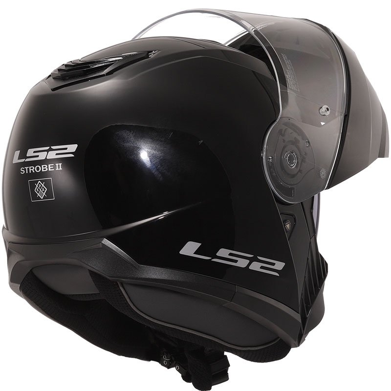 Casco apribile LS2 FF908 Strobe II nero lucido 2 - II qualità - II. qualità