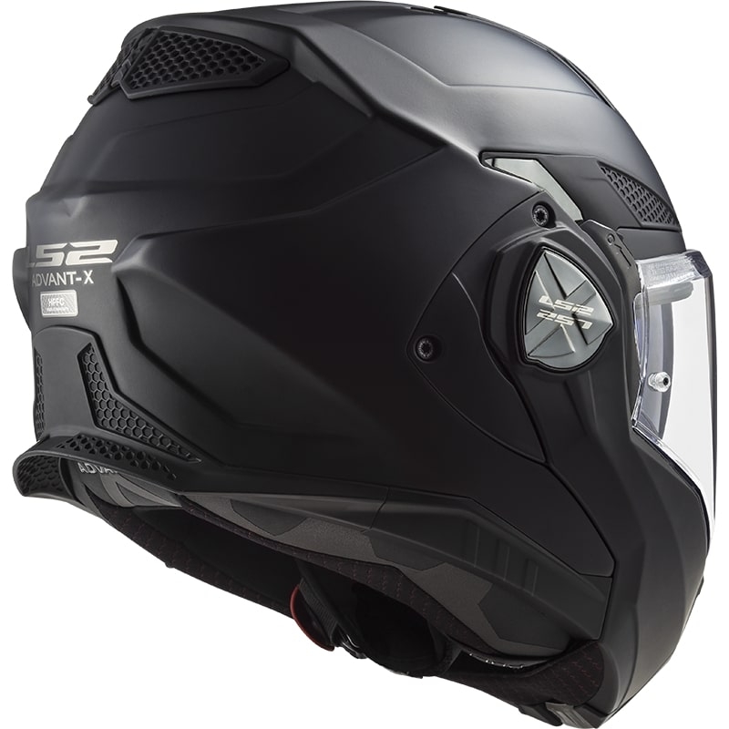 Casco apribile da moto LS2 FF901 Advant X Solid nero opaco - II qualità - II. qualità