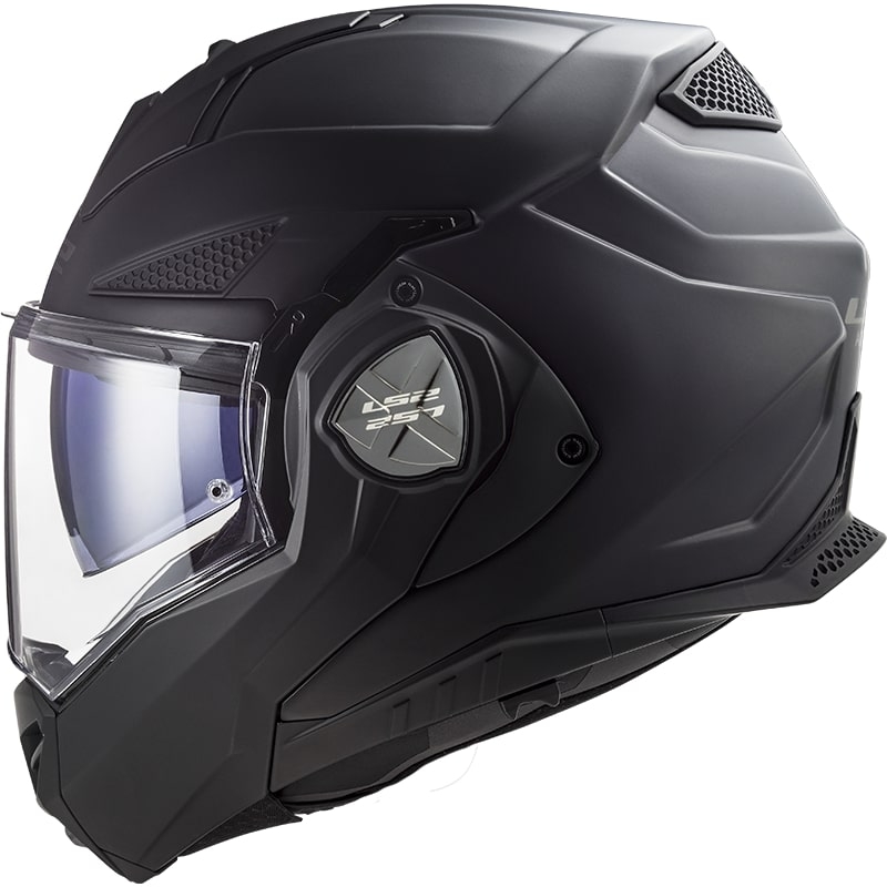 Casco apribile da moto LS2 FF901 Advant X Solid nero opaco - II qualità - II. qualità