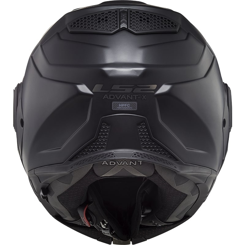 Casco apribile da moto LS2 FF901 Advant X Solid nero opaco - II qualità - II. qualità