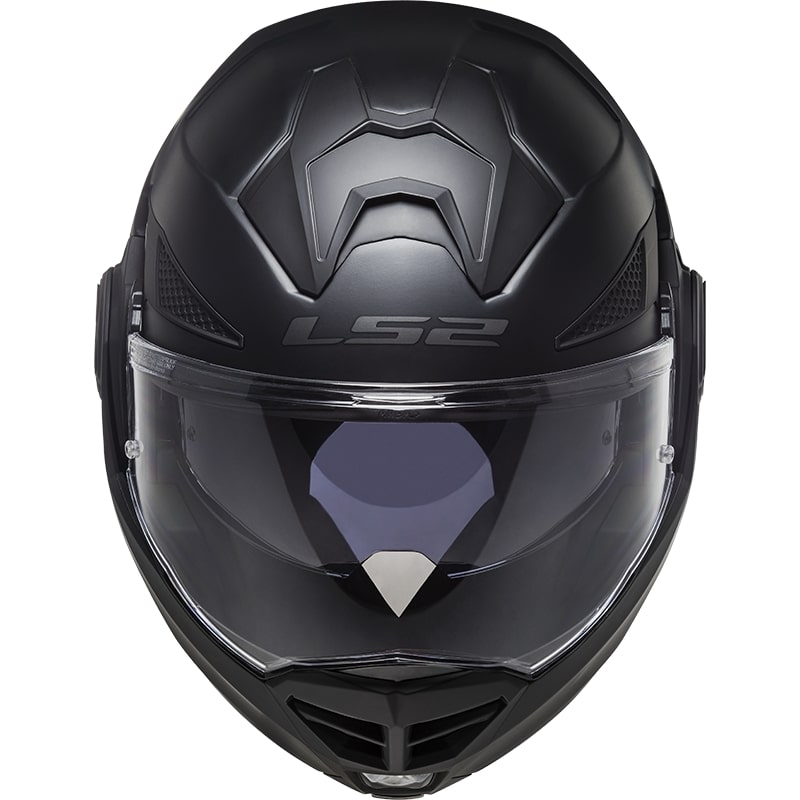 Casco apribile da moto LS2 FF901 Advant X Solid nero opaco - II qualità - II. qualità