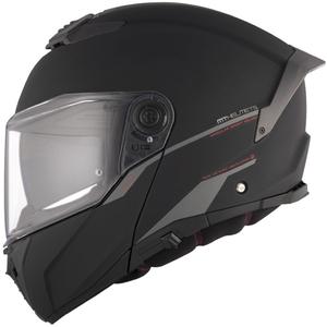 Casco apribile da moto MT ATOM 2 SV SOLID A1 nero opaco - II qualità - II. qualità