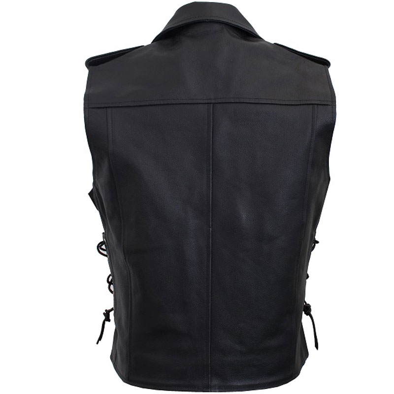 Gilet da motociclista in pelle RSA Chopper