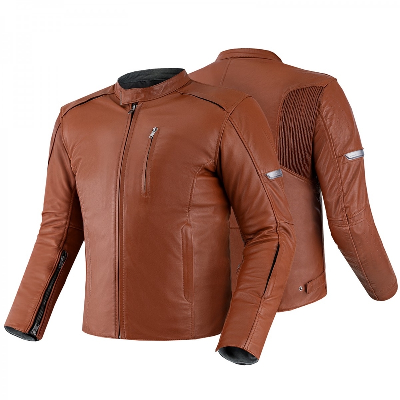 Giacca da moto Shima Hunter+ 2.0 marrone chiaro - seconda scelta - II. qualità
