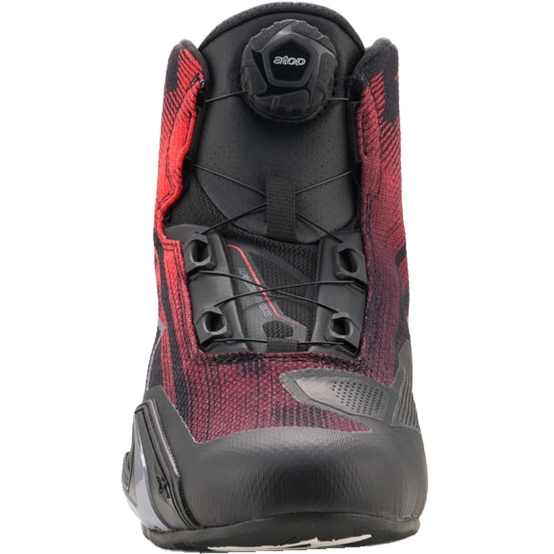 Stivali da moto Alpinestars Celer Vented neri e rossi