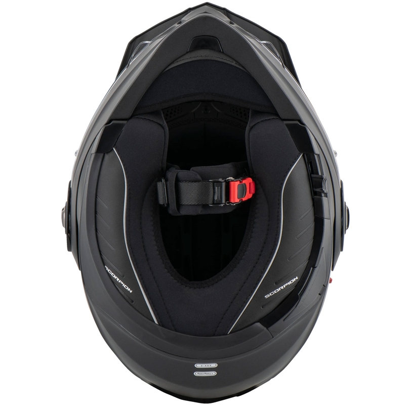 Casco da moto SCORPION ADX-2 nero opaco perla