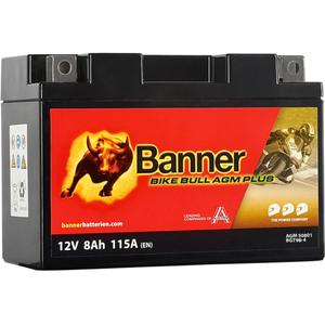 Batteria AGM Banner Bike Bull AGM PLUS AGM PLUS 508 01 / BGT9B-4 - GT9B-4
