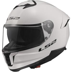 Casco integrale da moto LS2 FF808 Stream II bianco lucido