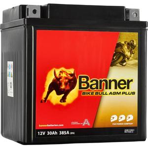 Batteria AGM Banner Bike Bull AGM PLUS AGM PLUS 530 01 / BGTX30-3 - GTX30-3