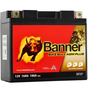 Batteria AGM Banner Bike Bull AGM PLUS AGM PLUS 510 01 / BGT12B-4 - GT12B-4