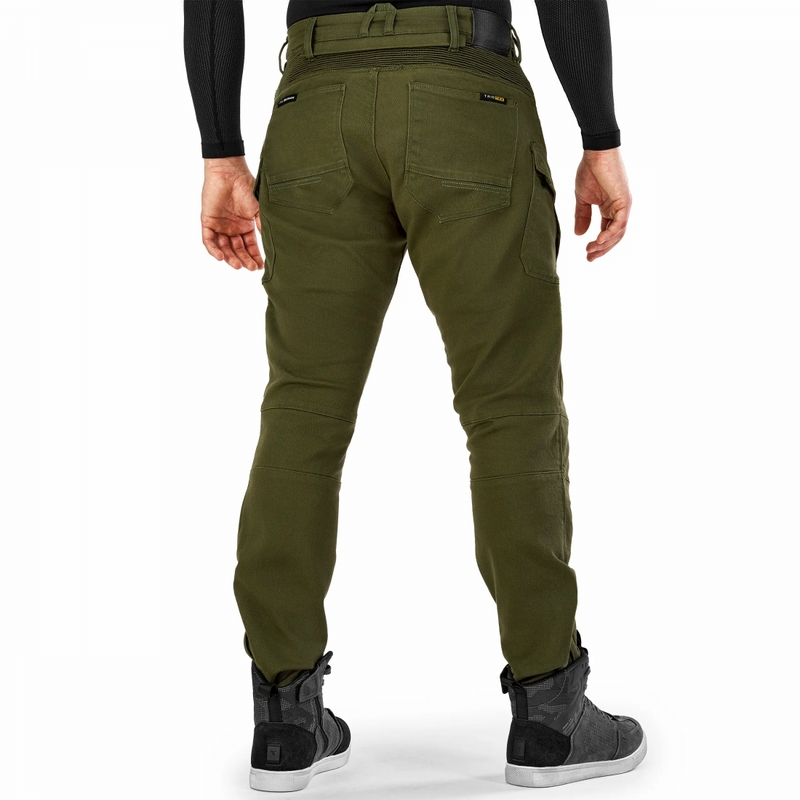 Pantaloni da moto estesi Shima Giro 3.0 color cachi