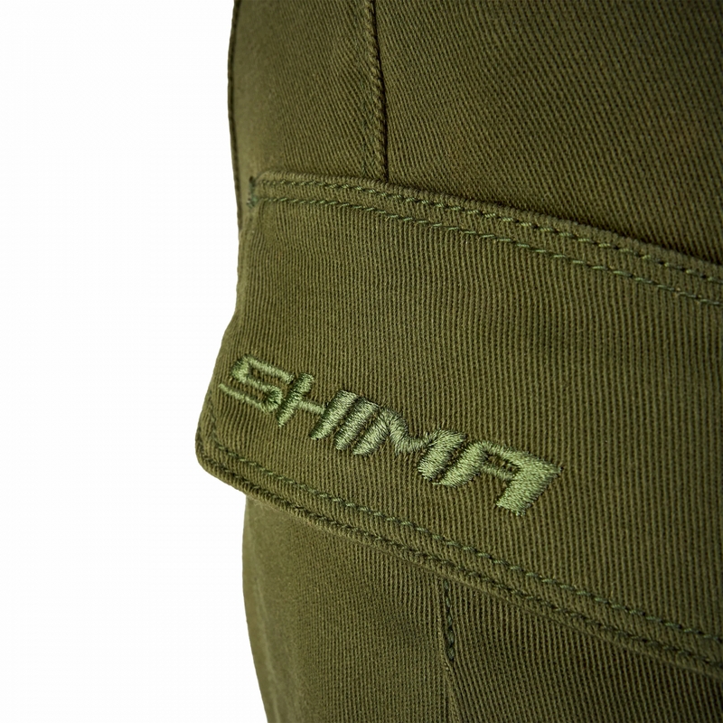 Pantaloni da moto estesi Shima Giro 3.0 color cachi