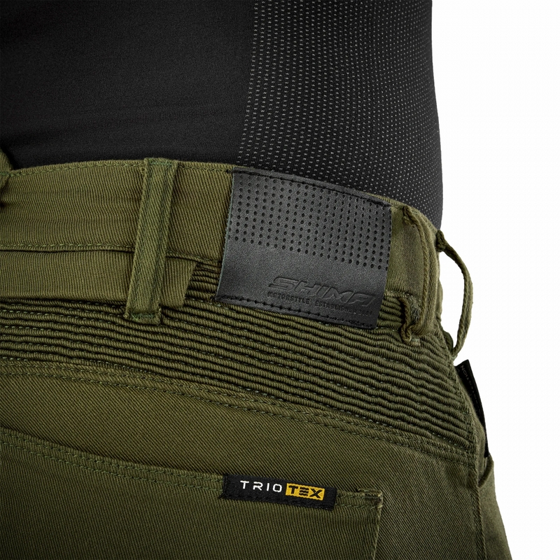 Pantaloni da moto estesi Shima Giro 3.0 color cachi