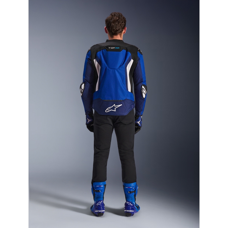 Giacca da moto Alpinestars T-GP Air blu-bianco-nero