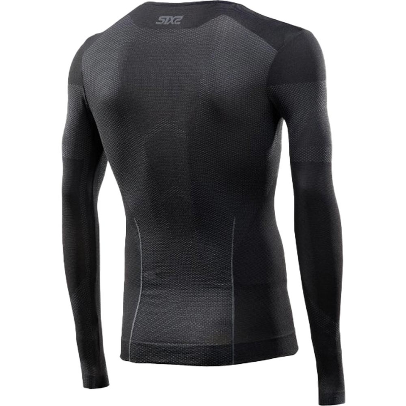 T-shirt funzionale a maniche lunghe SIXS BT TS2L V2 nero-grigio scuro