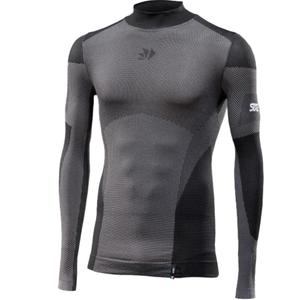 T-shirt funzionale a maniche lunghe SIXS BT TS3L V2 in carbonio nero