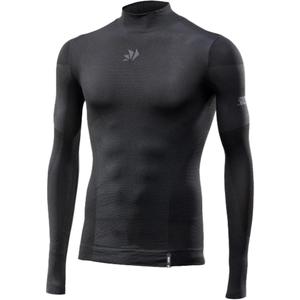 T-shirt funzionale a maniche lunghe SIXS BT TS3L V2 nero-grigio scuro