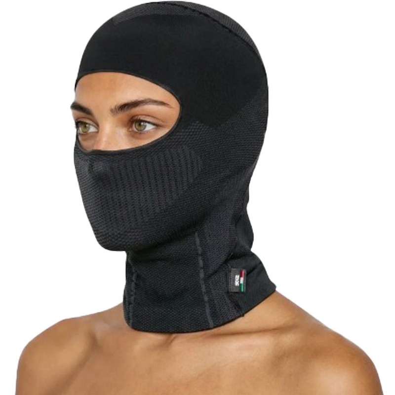 Cappuccio per casco SIXS BT DBXL V2 nero-grigio scuro