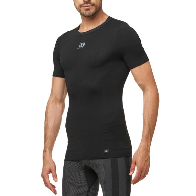 Camicia funzionale a maniche corte SIXS TS1 V2 nera