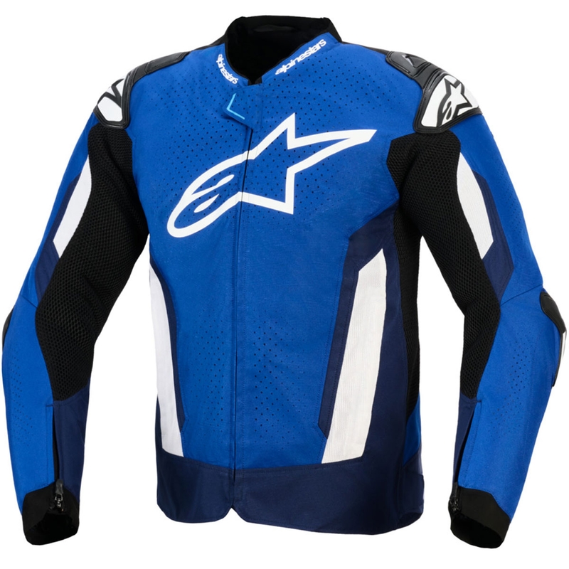 Giacca da moto Alpinestars T-GP Air blu-bianco-nero