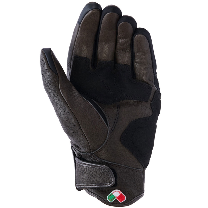 Guanti da moto Alpinestars Mustang V3 marrone-nero