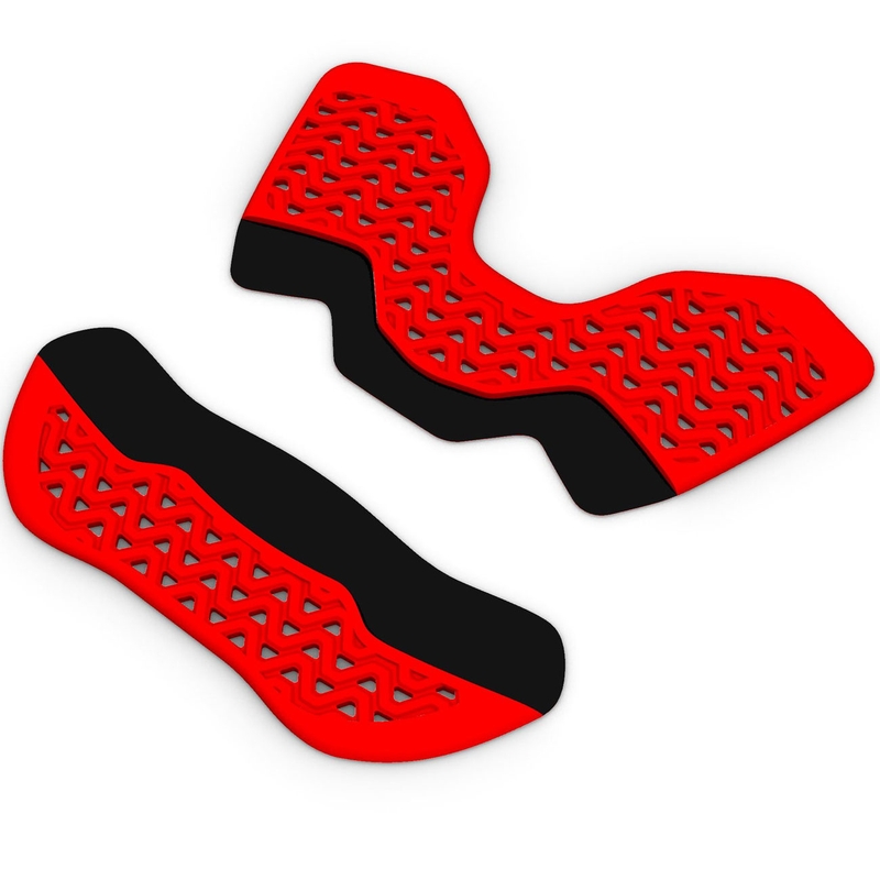 Set di adattatori per estendere la protezione toracica del paracadute ALPINESTARS A-4 PLASMA, rosso