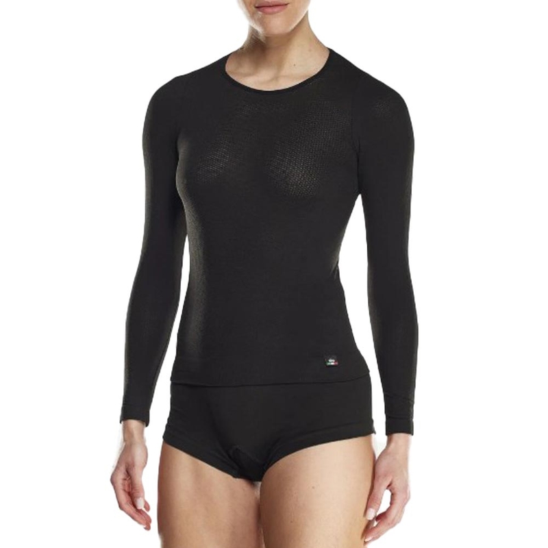 T-shirt funzionale da donna a maniche lunghe SIXS F TS2 nera