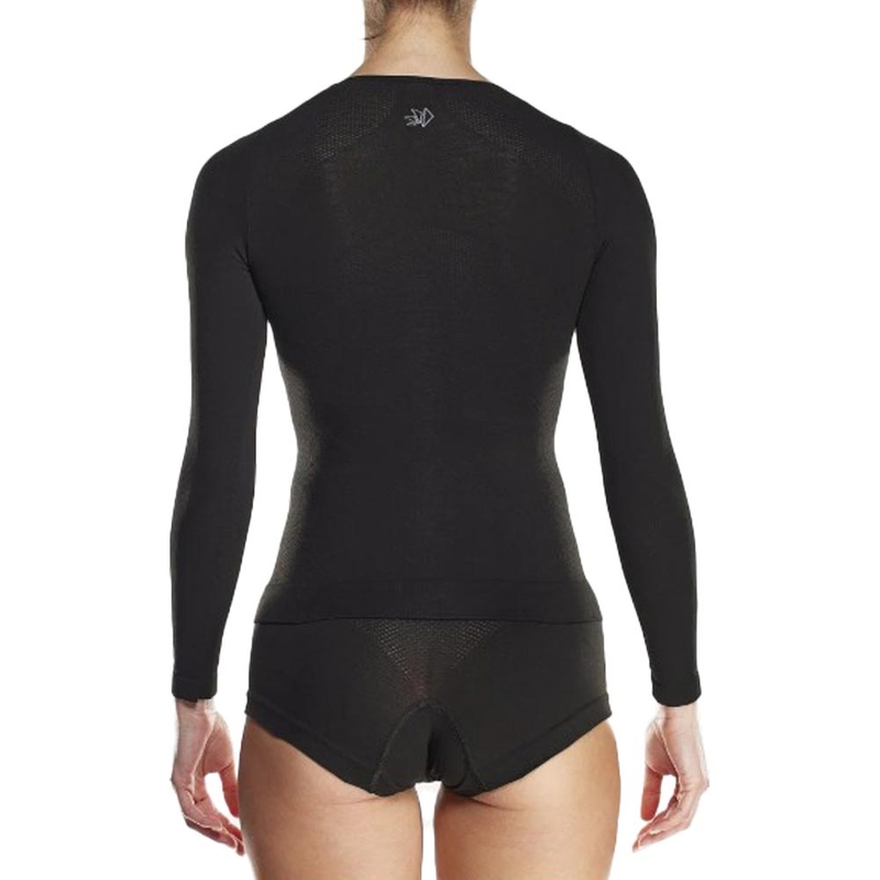 T-shirt funzionale da donna a maniche lunghe SIXS F TS2 nera