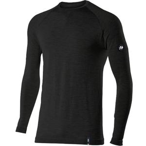 T-shirt termica a maniche lunghe SIXS TS2 MERINOS nera