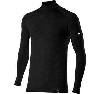 T-shirt termica a maniche lunghe SIXS TS3 MERINOS nera