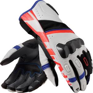 Guanti da moto Revit RSR 5 bianco-blu