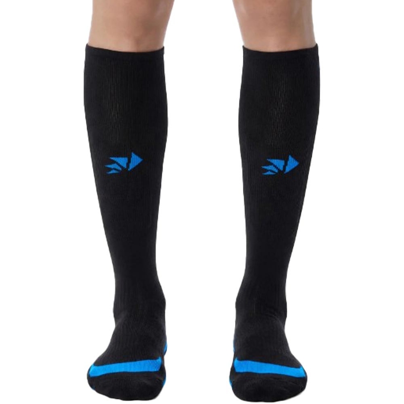 Calze funzionali al ginocchio SIXS MOT V3 nero-blu