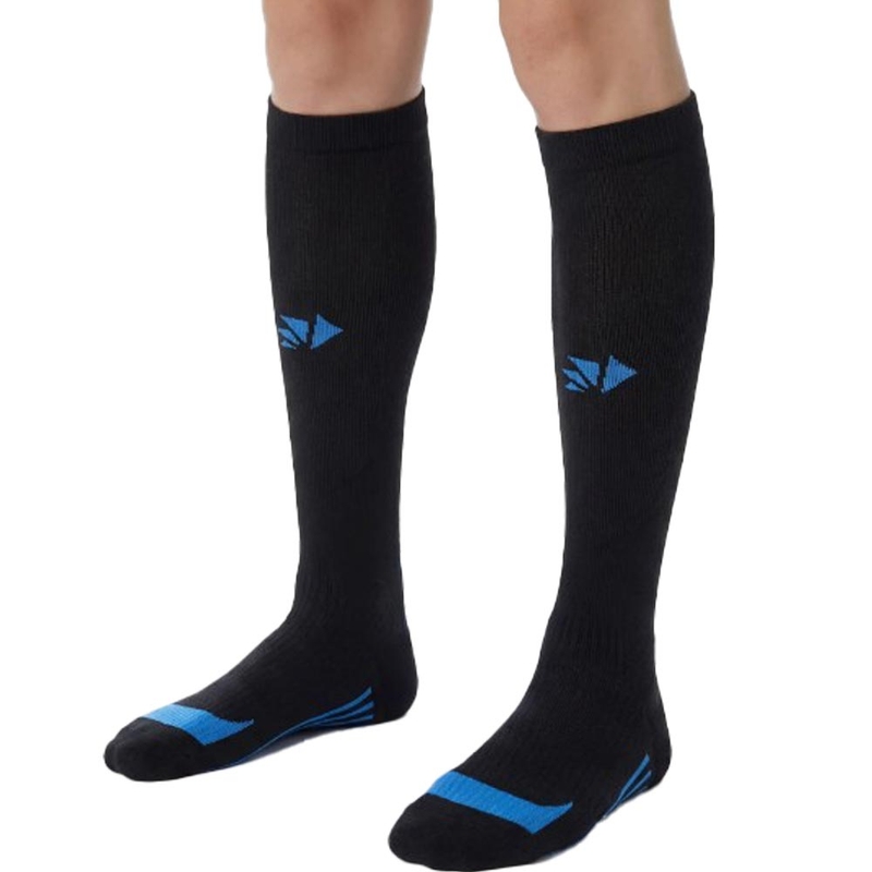 Calze funzionali al ginocchio SIXS MOT V3 nero-blu