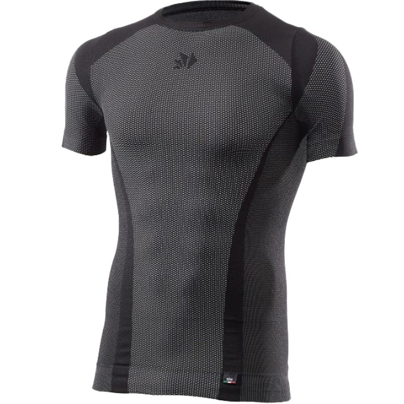 Maglia funzionale a maniche corte SIXS TS1 V2 in carbonio nero