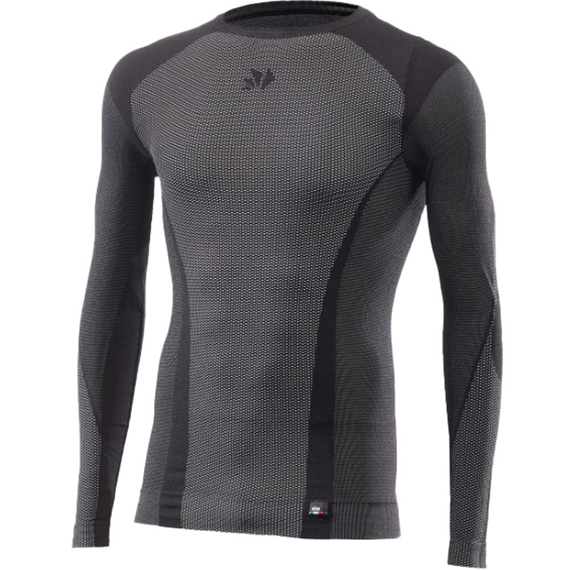 Maglia funzionale a maniche lunghe SIXS TS2 V2 nera in carbonio