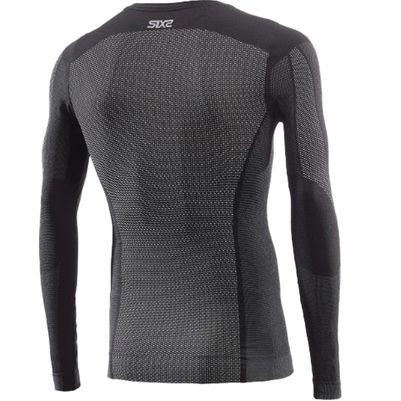 Maglia funzionale a maniche lunghe SIXS TS2 V2 nera in carbonio