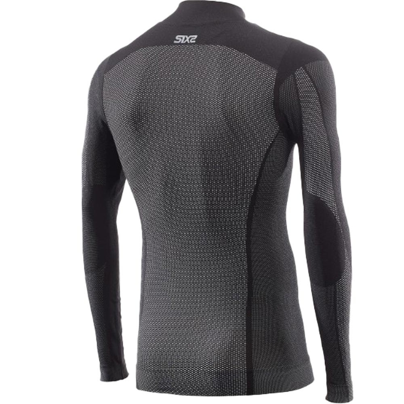 T-shirt funzionale a maniche lunghe SIXS TS3 V2 in carbonio nero