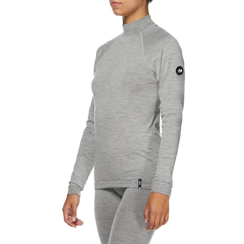 T-shirt termica a maniche lunghe SIXS TS3 MERINOS grigia