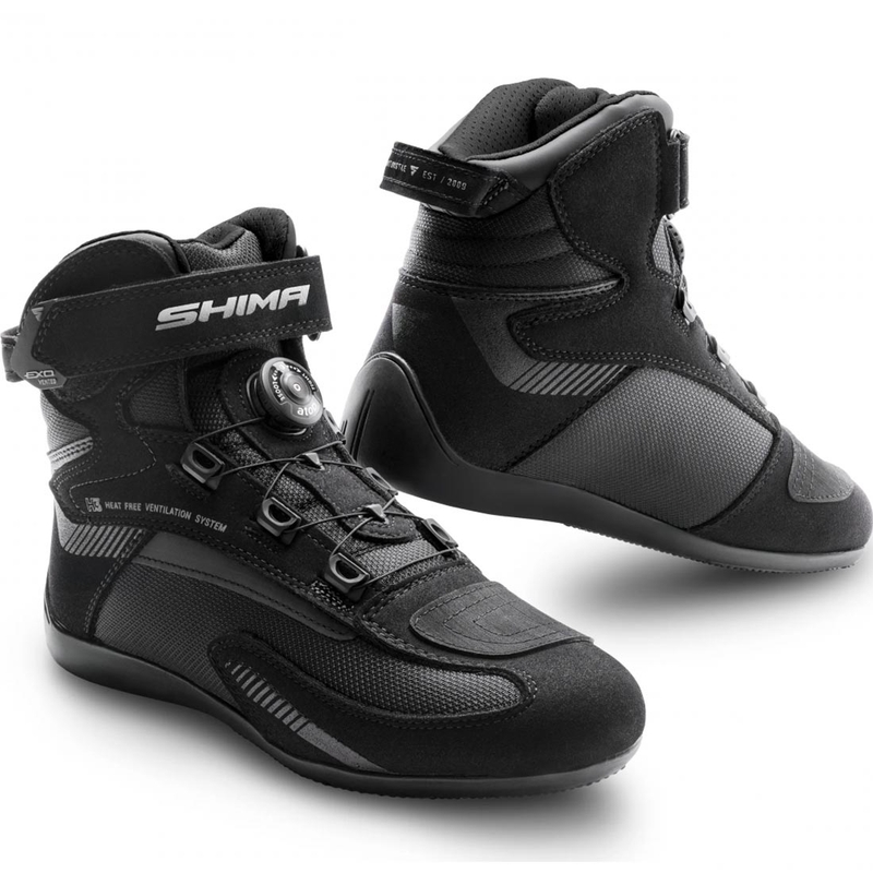 Stivali da moto Shimano Exo neri-neri