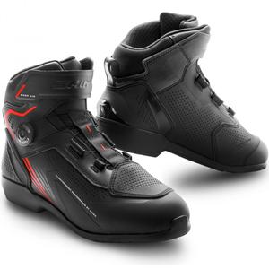 Stivali da moto Shimano Enzo Air neri-rossi