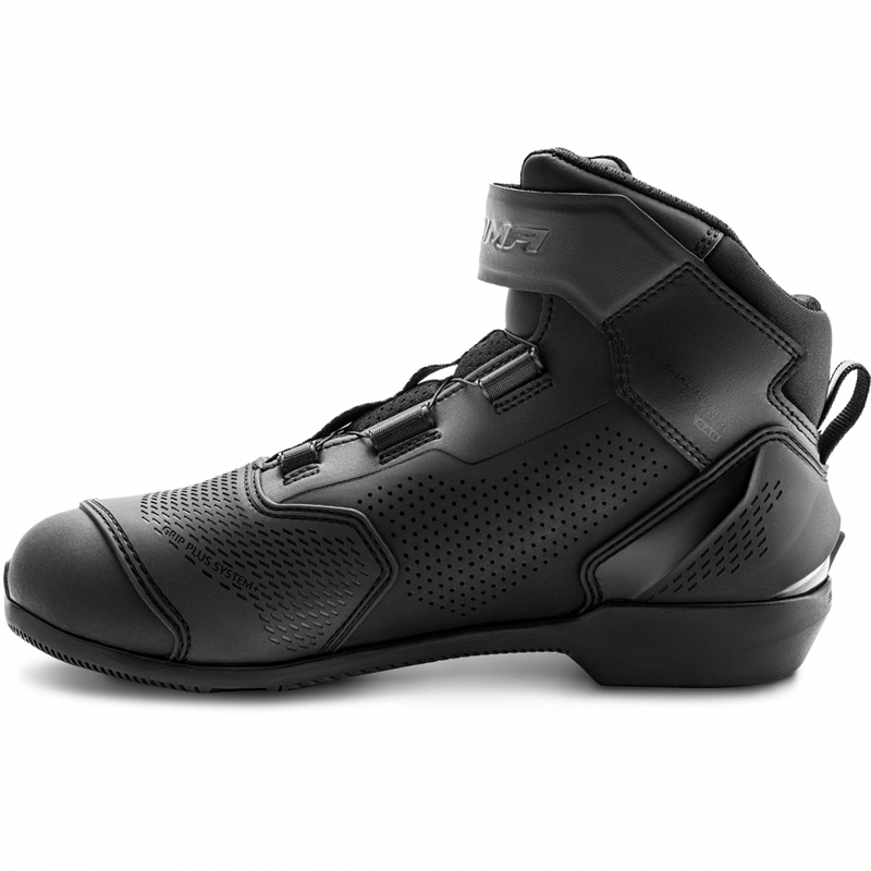 Stivali da moto Shimano Enzo Air neri e bianchi
