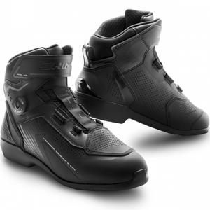 Stivali da moto da donna Shimano Enzo Air neri-neri
