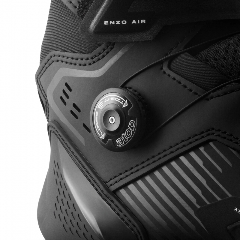 Stivali da moto da donna Shimano Enzo Air neri-neri