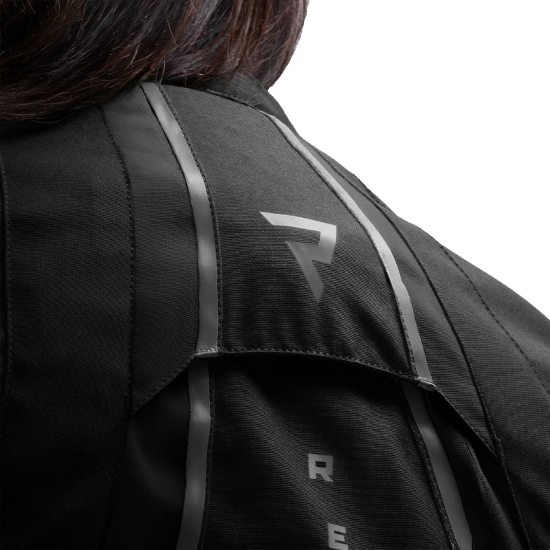 Giacca da moto da donna Rebelhorn Swift nera