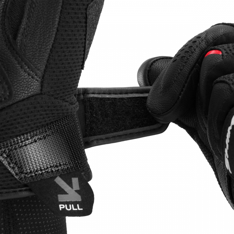 Guanti da moto Shima Spark 3.0 neri e rossi