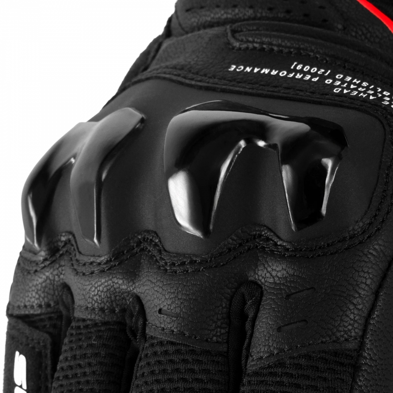 Guanti da moto Shima Spark 3.0 neri e rossi